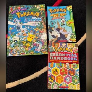 3 Pokémon books